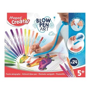 Pisaki 24 kolory dmuchane MAPED CREATIVE BLOWPEN ART  24szt. /846712/