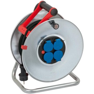 PRZEDŁUŻACZ BĘBNOWY STALOWY GARANT S, IP44, 25M, KABEL RN 2,5MM2  /002144540000/