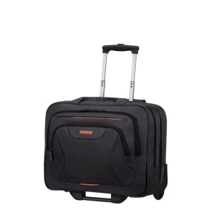 88533 1070 TORBA LAPTOPA AT WORK ROLLING TOTE 15.6" CZARNY/POMARAŃCZ  /001906430000/