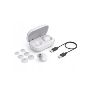 SŁUCHAWKI BLUETOOTH® „SPIRIT CHOP II” TWS DOUSZNE KOREKTOR BIAŁE  /001841730000/