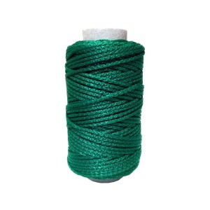 Sznurek ozdobny 100g/50m TRES zielony /SZOZZIE/10DAG/