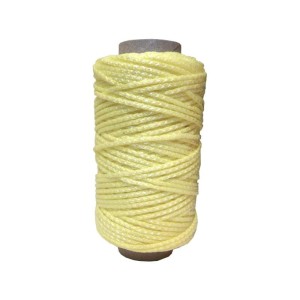 Sznurek ozdobny 100g/50m TRES żółty /SZOZŻÓŁ/10DAG/