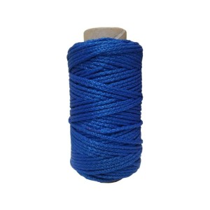 Sznurek ozdobny 100g/50m TRES niebieski /SZOZNIE/10DAG/