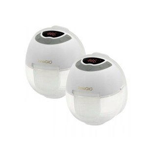 GIOMUM LINE DISCREET LIGHT- PODWÓJNY LAKTATOR MUSZLOWY Z PODŚWIETLENIEM  /002303030000/