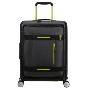 149417 A185 WALIZKA HELLO CABIN SPINNER 55/20 EXP COATED BLACK/LIME  /002279650000/