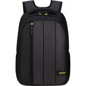 PLECAK NA LAPTOPA STREETHERO 15,6 CALA ZAPIĘCIE ROLL-TOP CZARNY LIMONKOWY  /002273800000/