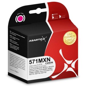 Tusz CANON CLI571M MG5750/6850 ASARTO magenta /AS-C571MXN/