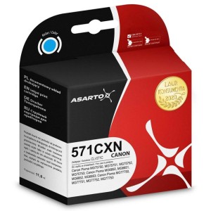 Tusz CANON CLI571C MG5750/6850 ASARTO cyan /AS-C571CXN/