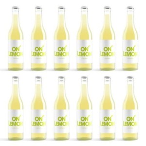 Napój lemoniada 330ml delikatnie gazowana ON LEMON limonka butelka szklana 1szt.