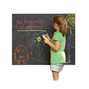 Tablica kredowa samoprzylepna 60x100cm DELI czarna /110073/