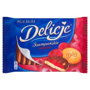 Ciastka delicje wiśniowe 294g