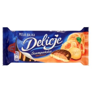 Ciastka DELICJE 147g morelowe