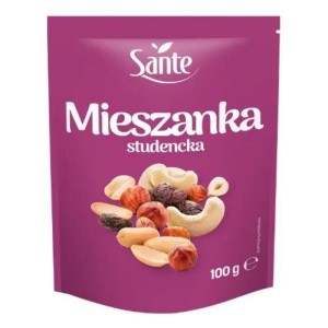 Bakalie mieszanka studencka z migdałami 100g SANTE