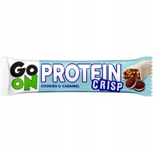Baton proteinowy 50g GO ON CRISP ciastko-karmel