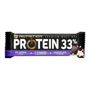 Baton proteinowy 50g GO ON NUTRITION PROTEIN BAR 33% chocolate czekoladowy