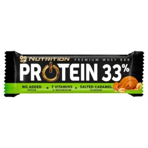 Baton proteinowy 50g GO ON NUTRITION PROTEIN BAR 33% salted carmel słony karmel