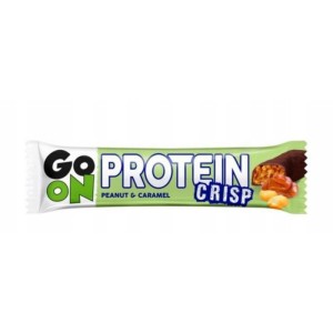 Baton proteinowy 50g GO ON CRISP orzech-karmel