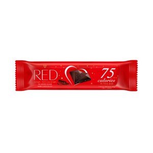 Baton 26g RED Delight ciemna czekolada bez cukru 100 kalorii 1szt.