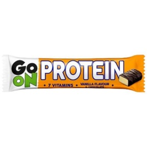 Baton proteinowy 50g GO ON wanilowy