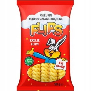 Chrupki kukurydziane 90g FLIPS kręcone