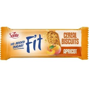 Ciastka zbożowe 50g SANTE fit bez cukru z morelą