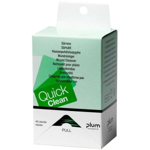 Chusteczki do oczyszczania RAN PLUM QUICKCLEAN wkład 40szt. /BH-5551/