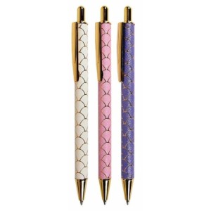 Długopis automatyczny CRESCO GLAMOUR mix kolorów w etui 1szt. /750004/