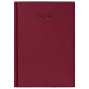 Terminarz B5 dzienny CRUX 2026 vivo bordowy 1szt. /KK-BCV-603.D.V521/