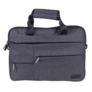 Torba na laptopa 14" 3L DONAU TRAVEL BUDAPEST szara 1szt. /11523241-10/