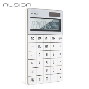 Kalkulator 12 pozycyjny DELI NUSIGN ENS041 biały /ENS041-WH/