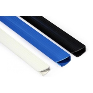 Listwa wsuwana A4 6mm do 25 kartek ARGO STANDARD czarna 50szt. /419062/