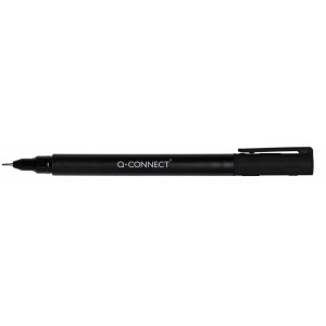 Marker foliopis/do CD 0,4mm Q-CONNECT czarny 1szt. /KF13317/
