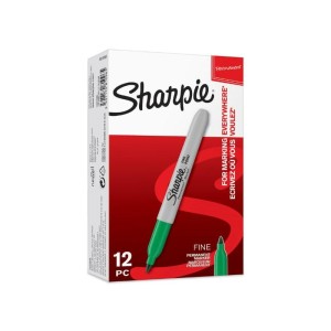 Marker permanentny okrągły 1,0mm SHARPIE FINE zielony 1szt. /S0810960/