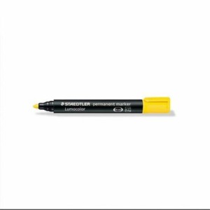 Marker permanentny okrągły 2,0-5,0mm STAEDTLER LUMOCOLOR 352 żółty 1szt. /352-1/