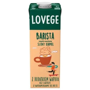 Napój rośliny(mleko) SANTE owsiany słony karmel 1,0L LOVEGE barista