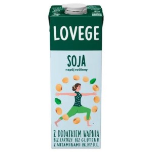 Napój rośliny(mleko) SANTE sojowy z wapniem 1,0L LOVEGE
