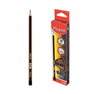 Ołówek drewniany 2B MAPED BLACKPEPS 1szt. /850022/