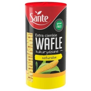 Wafle ryżowe 110g SANTE extra cienkie naturalne