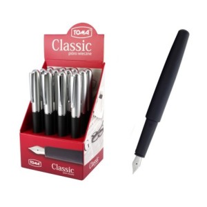 Pióro wieczne TOMA CLASSIC TO-826 obudowa czarna 1szt.