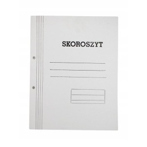 Skoroszyt oczkowy kartonowy A4 pełny 350g KIELTECH /1-00748/