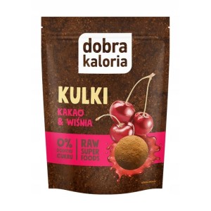 Przekąska kulki 58g DOBRA KALORIA kakao i wiśnia