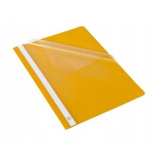 Skoroszyt zwykły a4 miękki BANTEX żółty /400076727/
