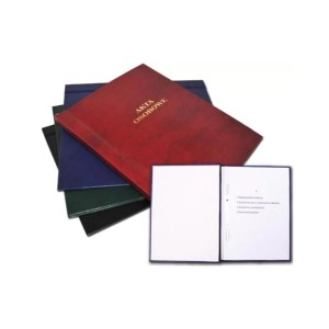 Teczka do podpisu BARBARA 30 kartek granatowa