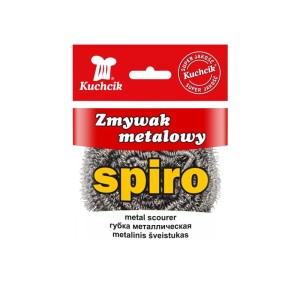 Zmywak/druciak/czyścik spiralny metalowy KUCHCIK SPIRO 1szt. /3053/