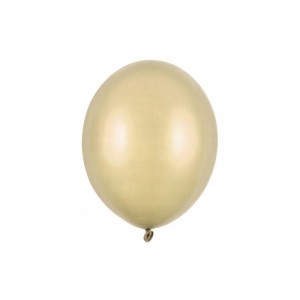 Balony 30cm PARTYDECO STRONG METALLIC metaliczne zimne złoto/metallic COLD GOLD 1szt. /SB14M-019Z/