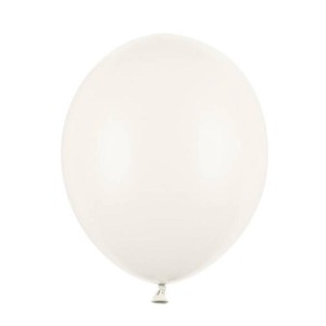 Balony 30cm PARTYDECO STRONG PASTEL białe/PASTEL OFF WHITE 1szt. /SB14P-008Z/