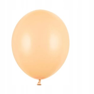 Balony 30cm PARTYDECO STRONG PASTEL jasne pomarańczowe/PASTEL LIGHT PEACH 1szt. /SB14P-075J/