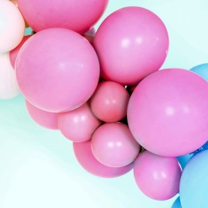 Balony 30cm PARTYDECO STRONG PASTEL fuksja/PASTEL FUCHSIA 1szt. /SB14P-080/