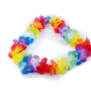 Naszyjnik hawajski 90cm PARTYDECO mix kolorów 1szt. /LH3/