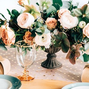 Pudełeczka prezentowe 6x6x5,5cm PARTYDECO kraft 10szt. /PUDP23/